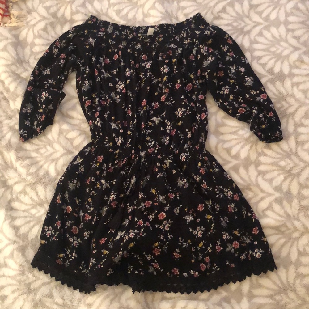 Abercrombie and Fitch floral romper